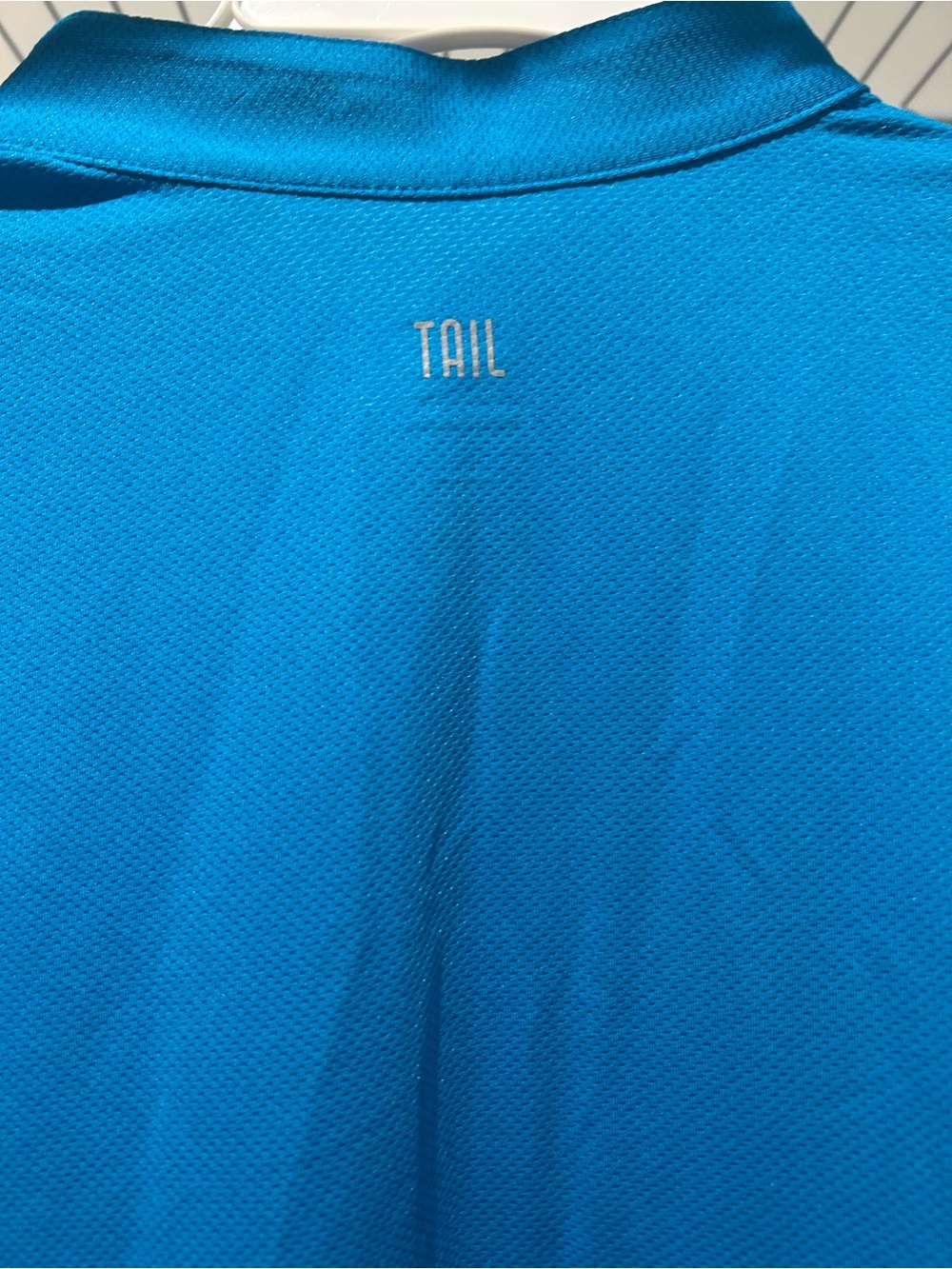 Tail Athletic Blue Polo Women's Tennis/Golf Short-Sleeve NWOT L